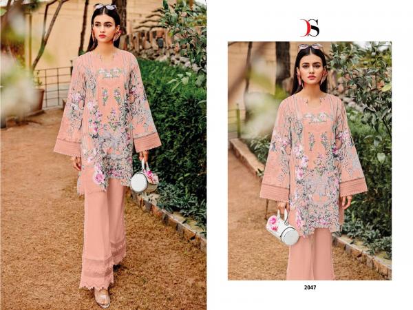 Deepsy Firdous Queens Court 3 Cotton Designer Pakistani Suit Collection